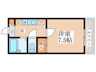 シャトルⅡの物件間取画像